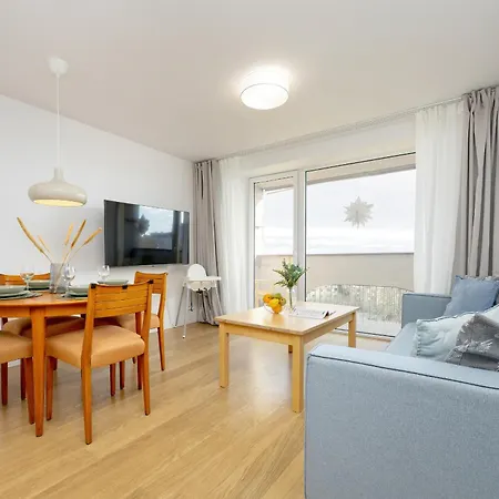 Apartament Near The Beach With Two Bedrooms And Balcony In By Renters